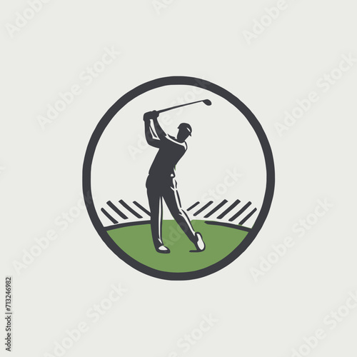 Golf Logo Design EPS Format Very Cool