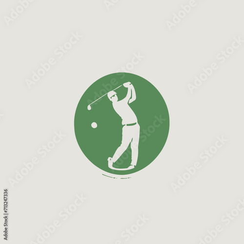 Golf Logo Design EPS Format Very Cool