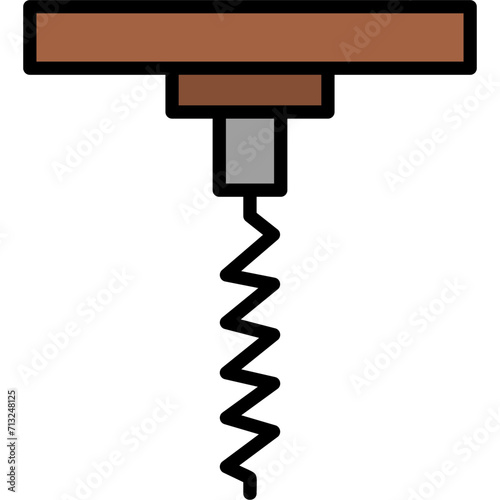 Corkscrew Icon