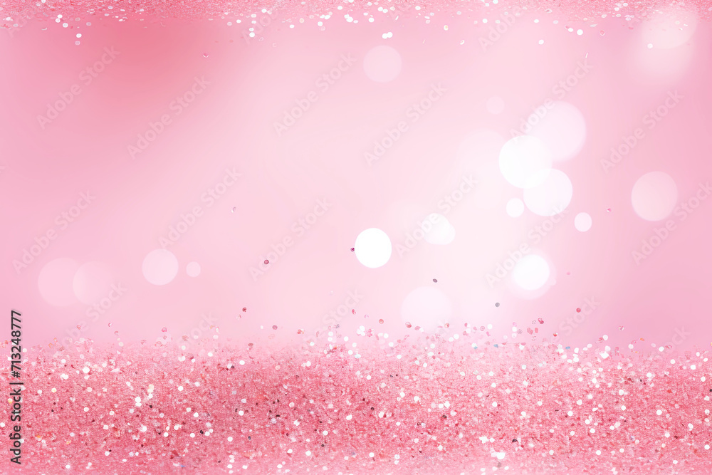 Pink glitter background Pink glitter background