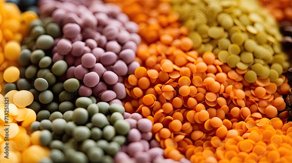 Professional food photography of Lentils Professional food photography of Lentils