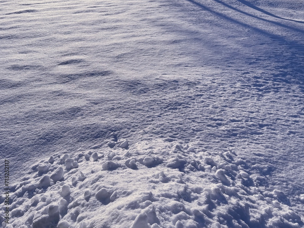 Deep snow after blizzard at winter. Deep snow after blizzard at winter.