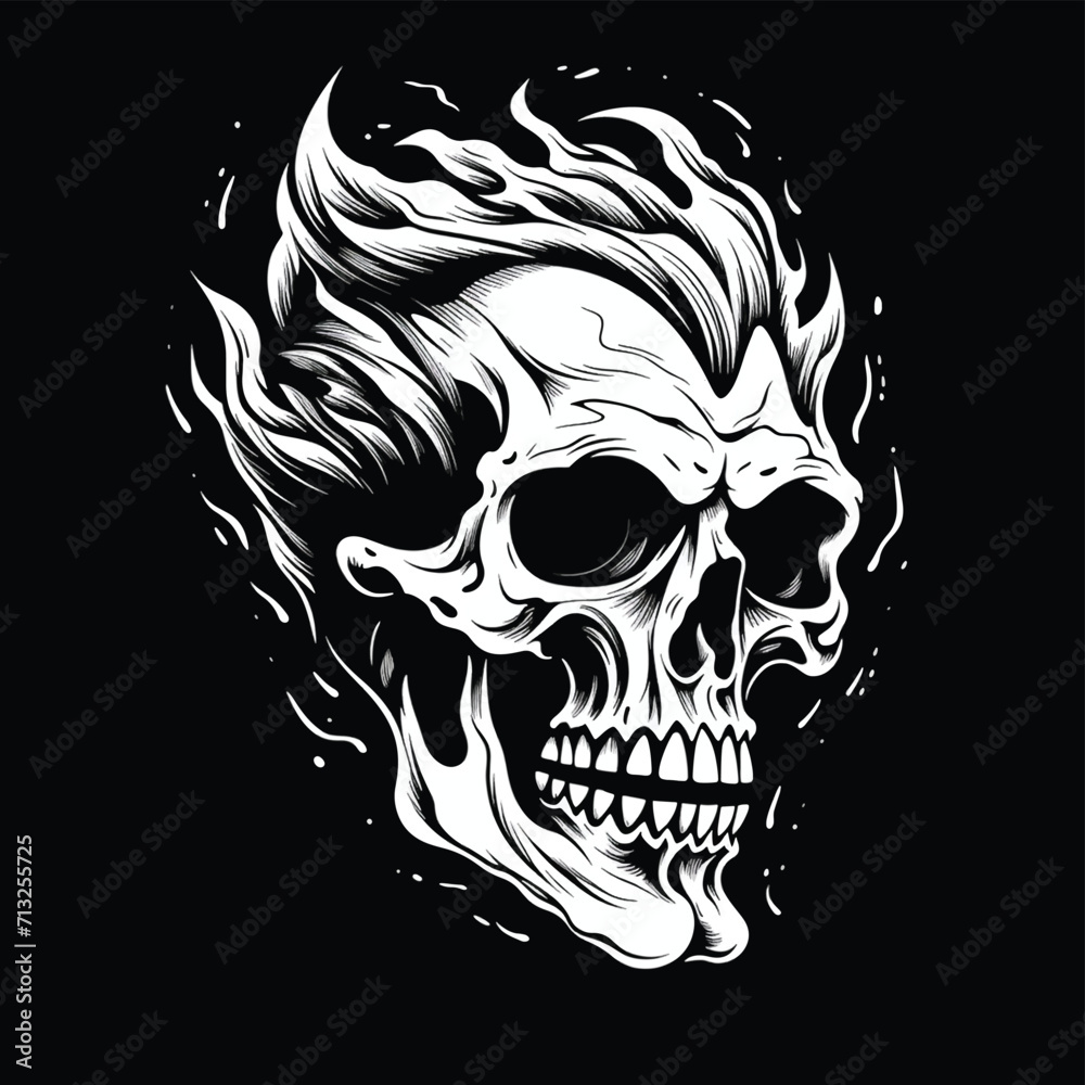 Skull chinese water deer skull skull fishing logo health skull gas mask ...