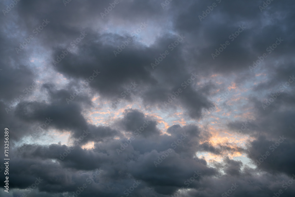 Sky with dramatic clouds Sky with dramatic clouds