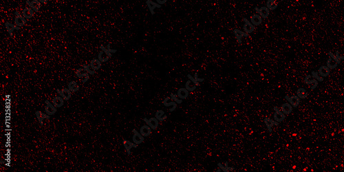  Abstract Red glitter grunge background. Modern realistic seamless glitters background. Colourful glowing Christmas garland with blur background and bokeh