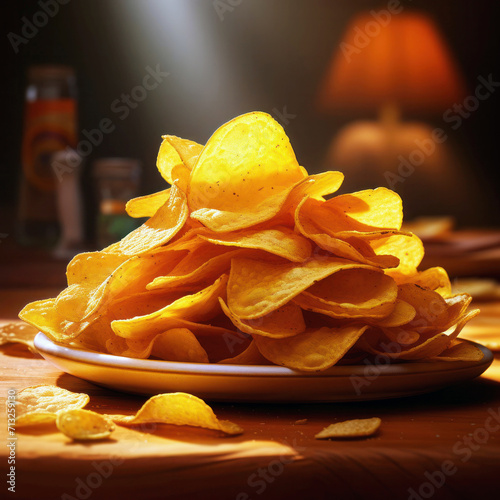 Potato chips in a bowl1 photo