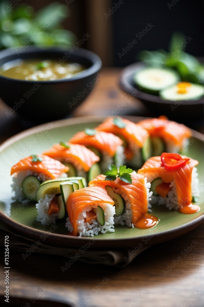 Sushi Salmon Sushi Salmon