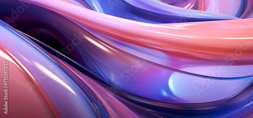Abstract background colorful modern gradient wave  purple blue pink colors