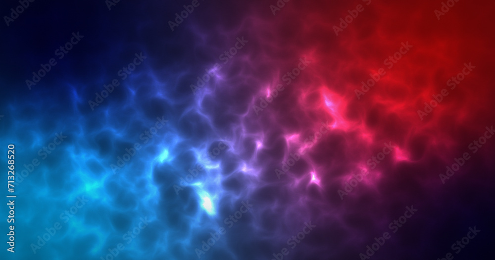 Magical heaven-like noise clouds animation bg. Fog and Halloween mist like creative smoke motion graphic. Ethereal wizard-like explosive clouds colorful fx. Mysterious noise moving bg.