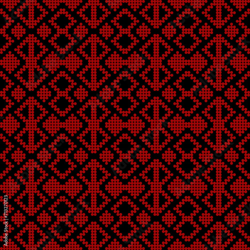 Ethnic boho seamless pattern. Traditional ornament. Tribal pattern. Folk motif. Can be used for wallpaper  textile  wrapping  web page background.