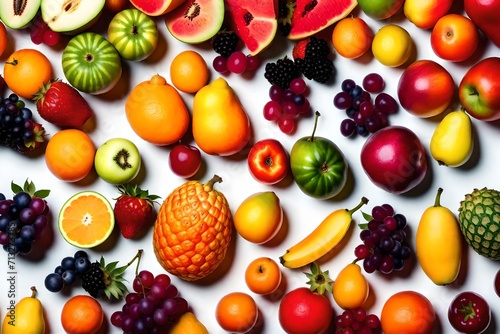 set of fruits © Tamoor