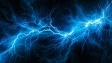 Lightning bolt abstract in a dynamic, electric style background