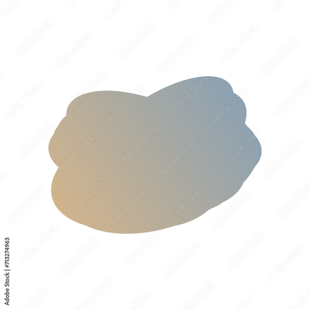 A simple cut out transparent cloud shape design element. A simple cut out transparent cloud shape design element.