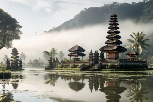 Pura Ulun Danu Bratan  Hindu temple in Bali  Indonesia