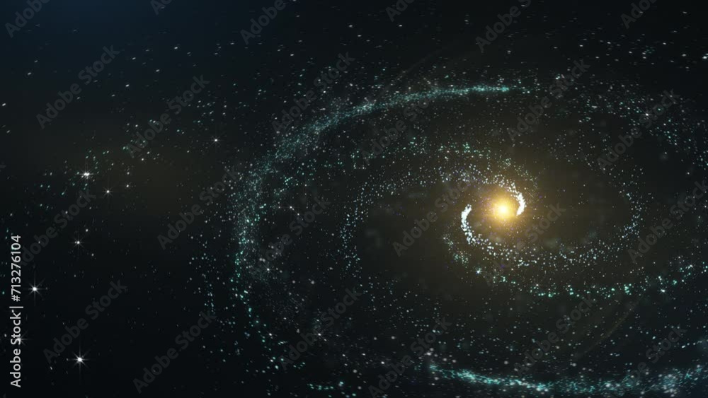 Abstract Galaxy Rotate Background Abstract Galaxy Rotate Background