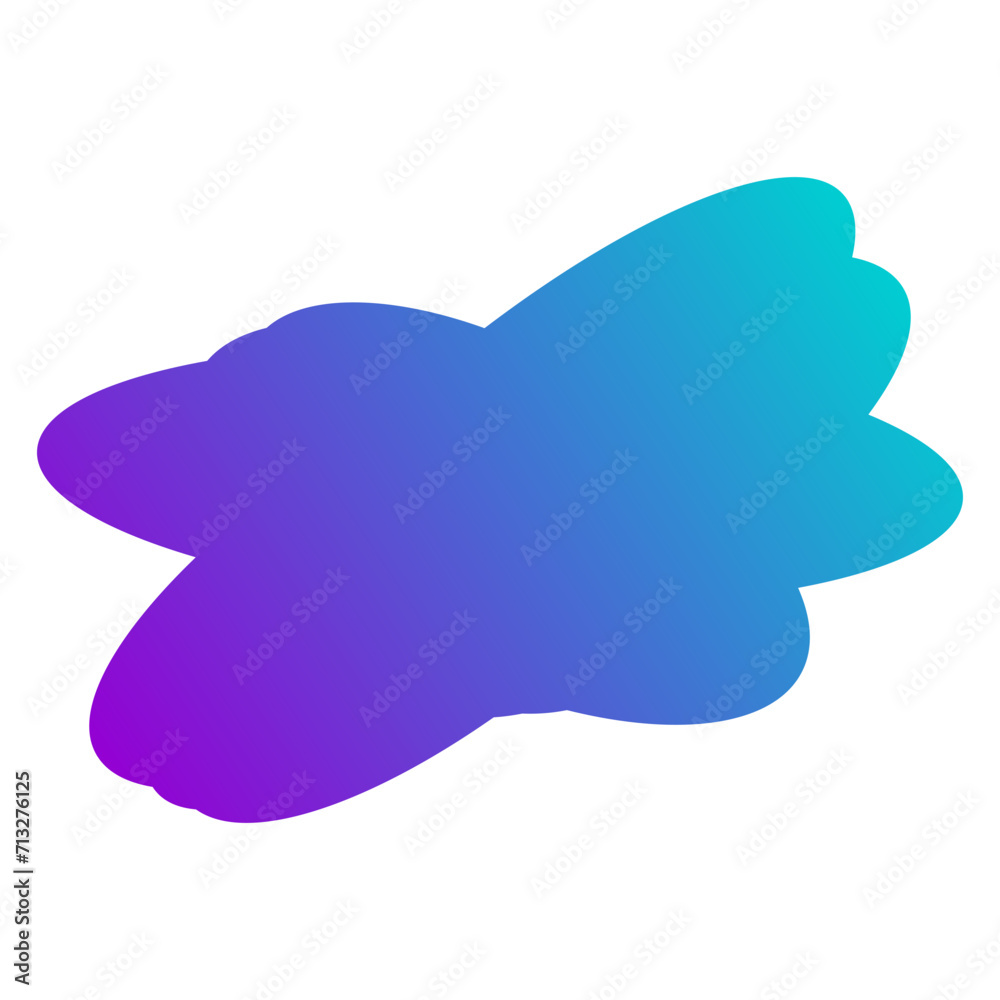 A simple cut out transparent cloud shape design element. A simple cut out transparent cloud shape design element.