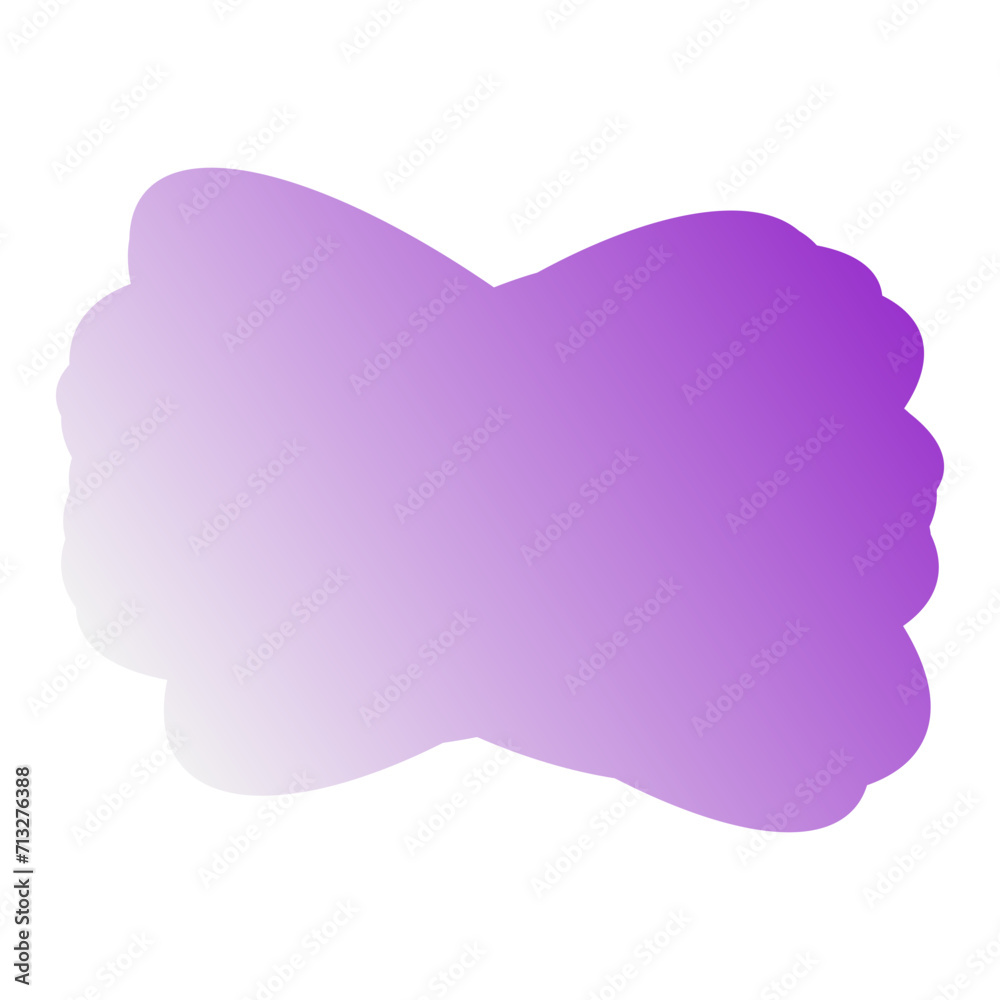 A simple cut out transparent cloud shape design element. A simple cut out transparent cloud shape design element.
