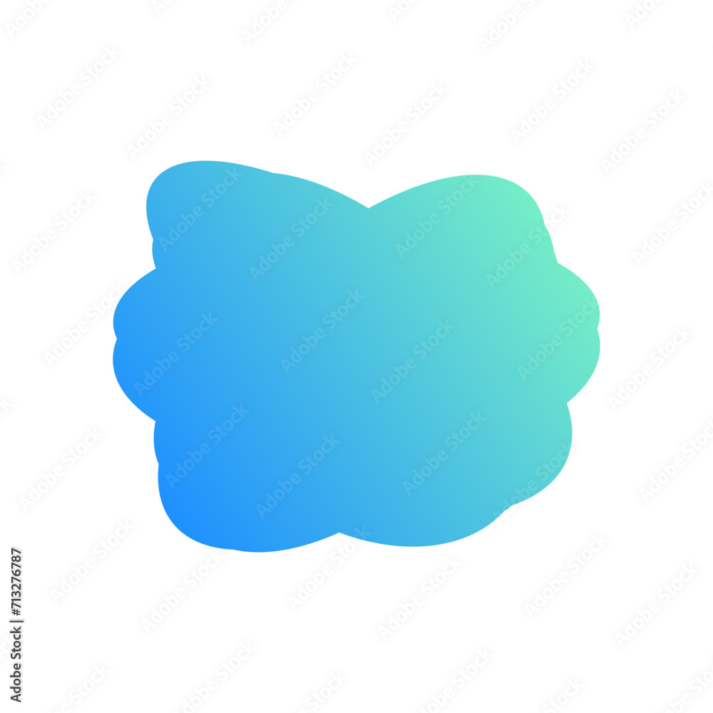 A simple cut out transparent cloud shape design element. A simple cut out transparent cloud shape design element.