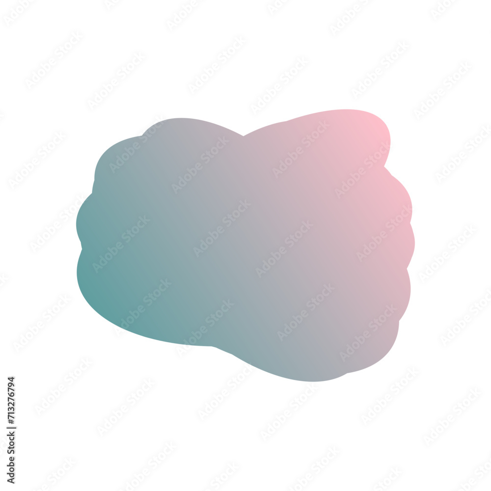 A simple cut out transparent cloud shape design element. A simple cut out transparent cloud shape design element.