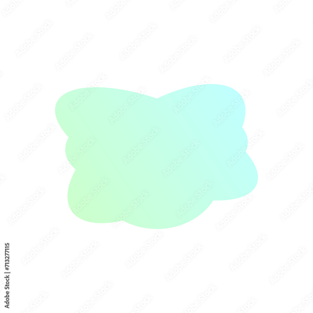 A simple cut out transparent cloud shape design element. A simple cut out transparent cloud shape design element.