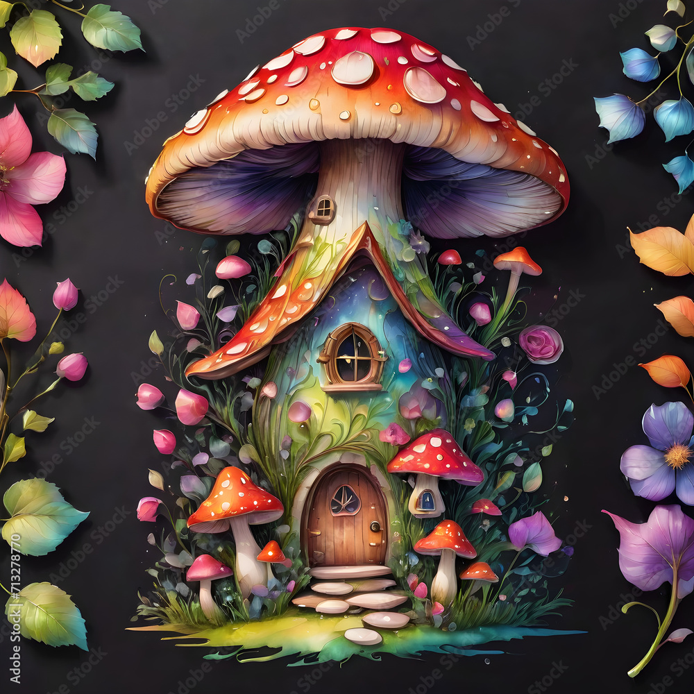 Fototapeta premium fairy tale house