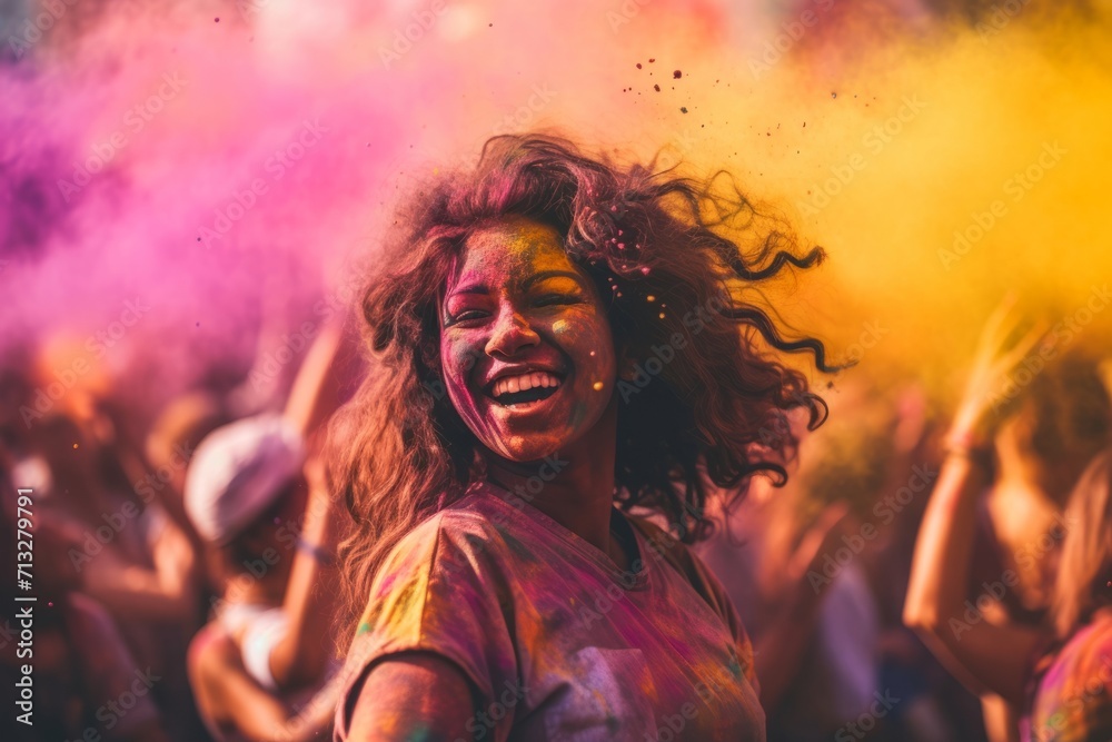 holi festival. holi festival.