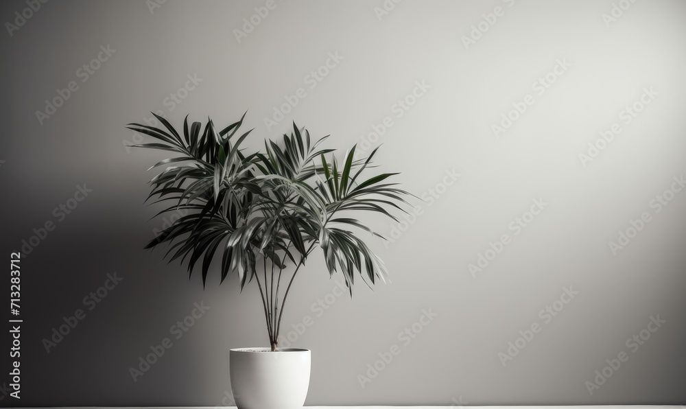 plant in the pot on wooden floor set beside the wall plant in the pot on wooden floor set beside the wall