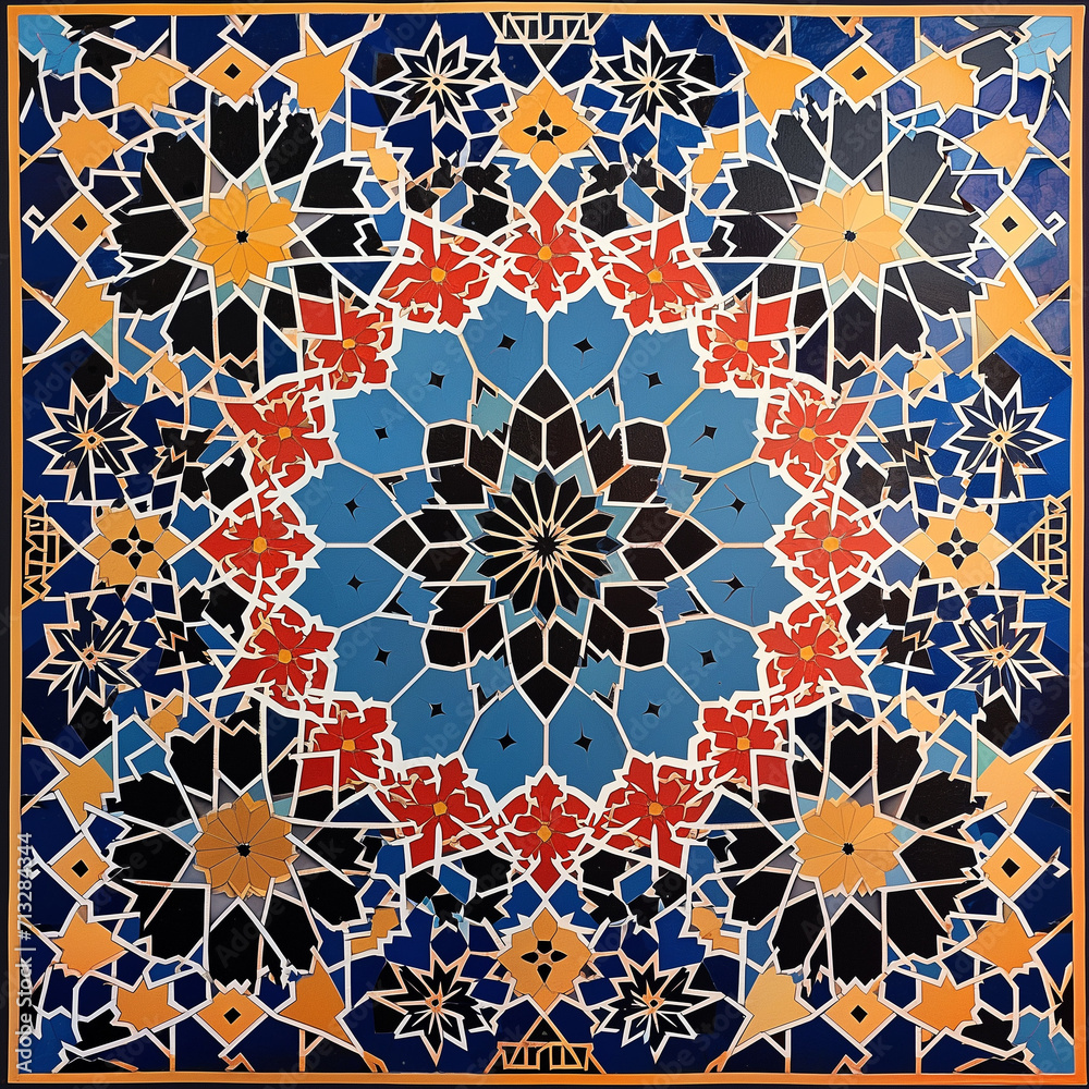 Islamic geometric pattern Islamic geometric pattern