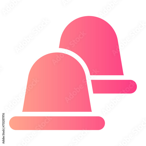 cervical cap gradient icon