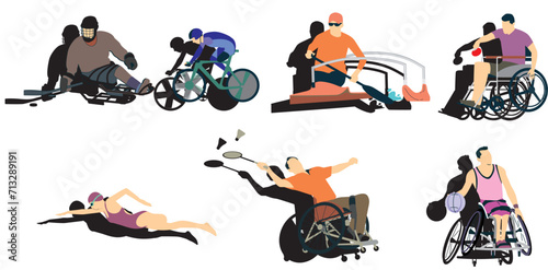 Paralympic different sports