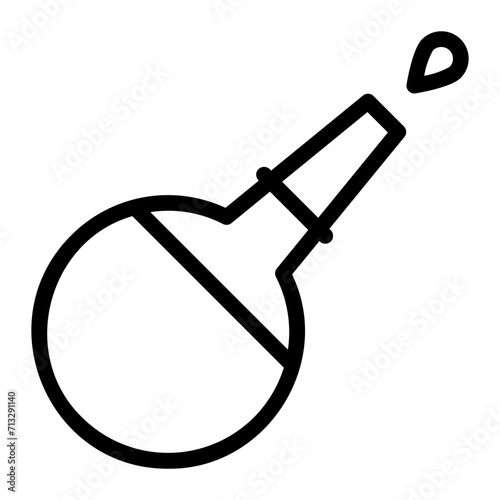 douche line icon