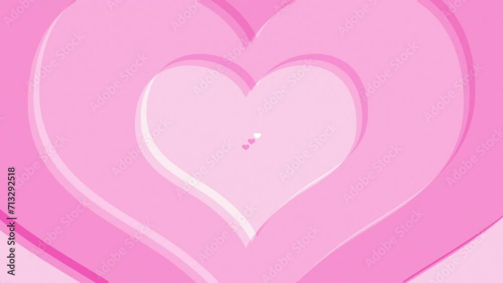 A repeating pattern of pastel pink Valentines love hearts. Cute heart shaped tunnel. Full HD and looping Valentine's Day motion background animation. A repeating pattern of pastel pink Valentines love hearts. Cute heart shaped tunnel. Full HD and looping Valentine's Day motion background animation.