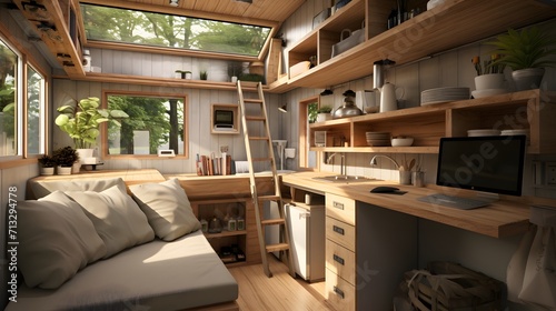 Tiny House Living. Creative Interior Design in a Compact, Sustainable Home
 photo