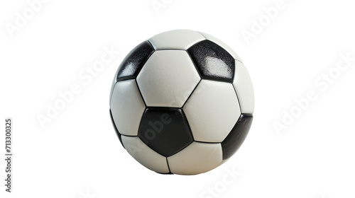 Fotografía de un Balón de Fútbol En fondo transparente