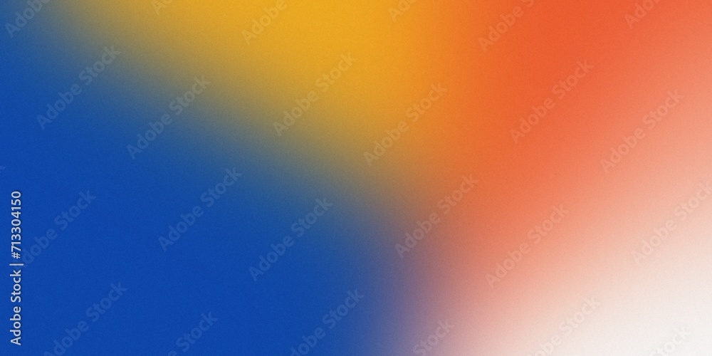blue yellow orange wave noise Blurred retro color gradient abstract background grainy futuristic backdrop banner poster card wallpaper website header design	