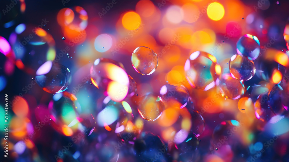 Abstract Moments: Bokeh Magic in Artistic Exploration