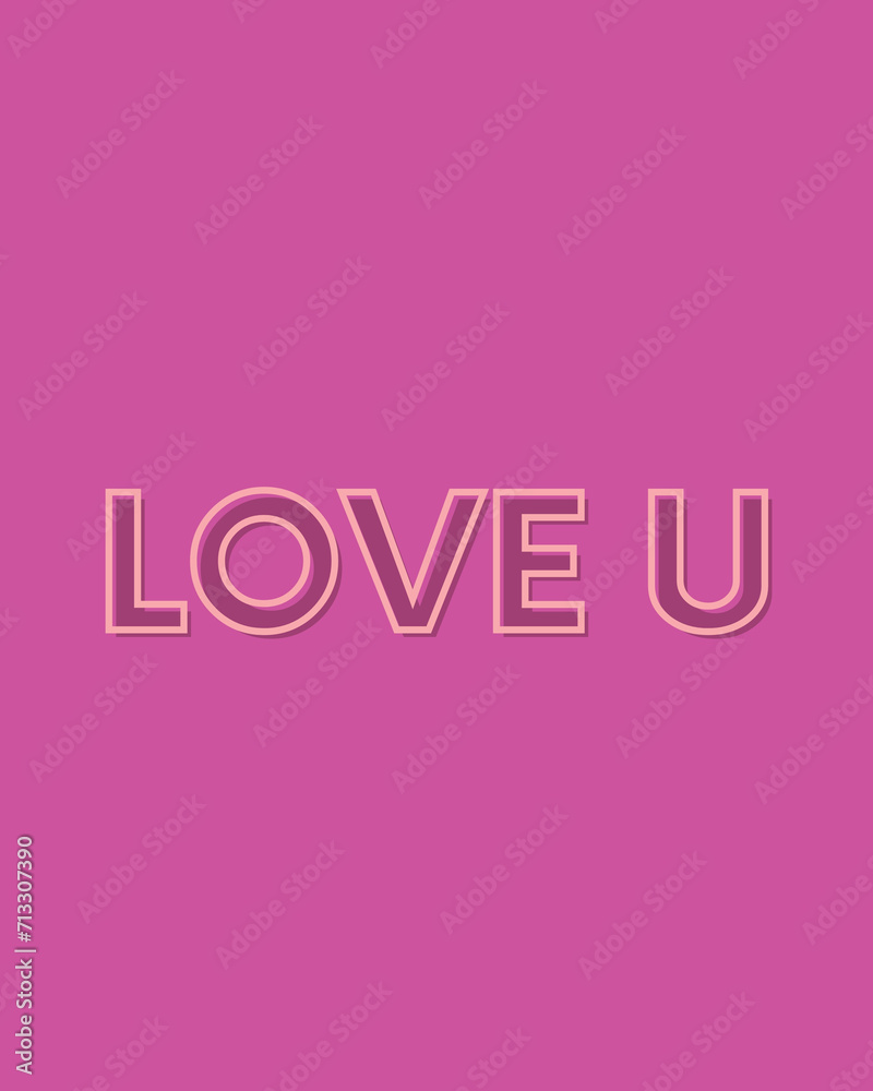 Love you Love you