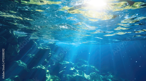 Lens Flares and Water: Synergy in Aquatic Visuals