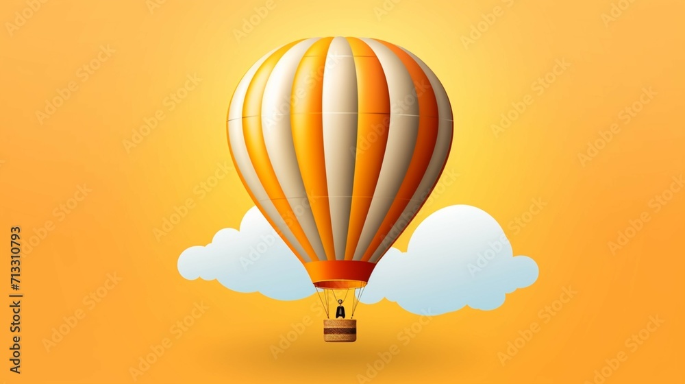 Fototapeta premium vector balloon photo illustration