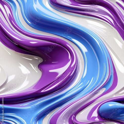 Seamless abstract liquid splashes pattern background
