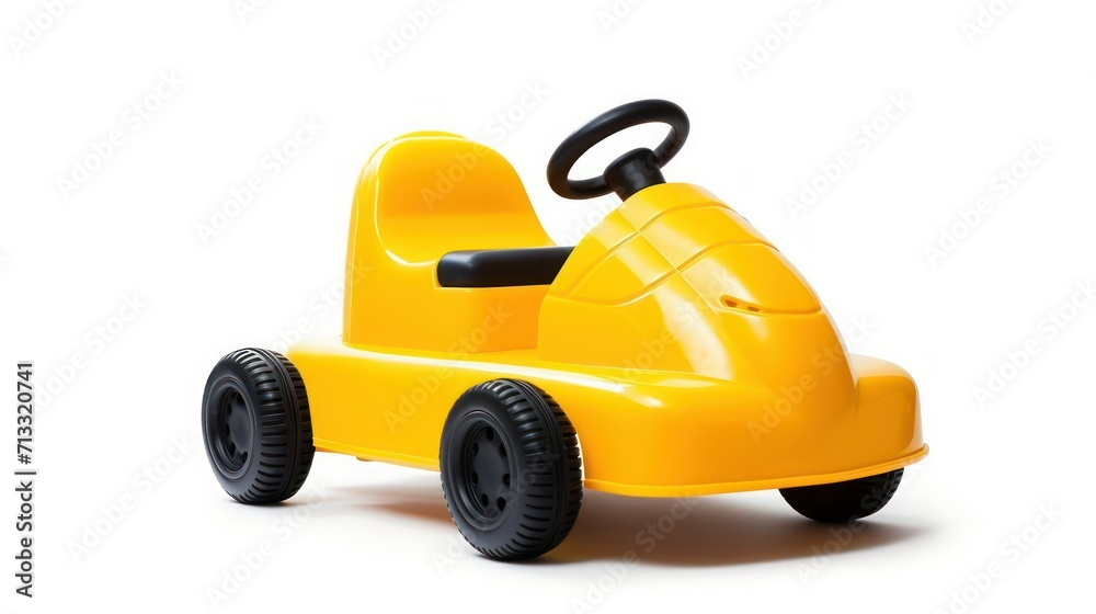 toy car isolated on white background