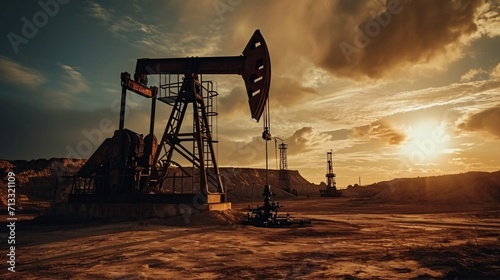 The fluctuation in petroleum costs due to the conflict, with a limit on oil prices and drilling rigs in a dry oil site.