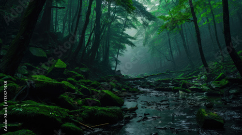 Silent Valley Serenity  Misty Forests and Biodiversity