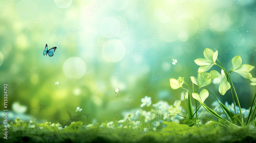 spring background with grass spring background with grass
