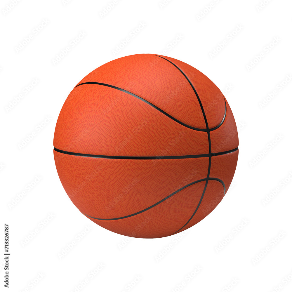 basketball isolated on white