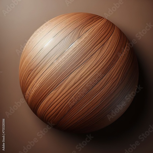 A top-down perspective of a brown wood texture