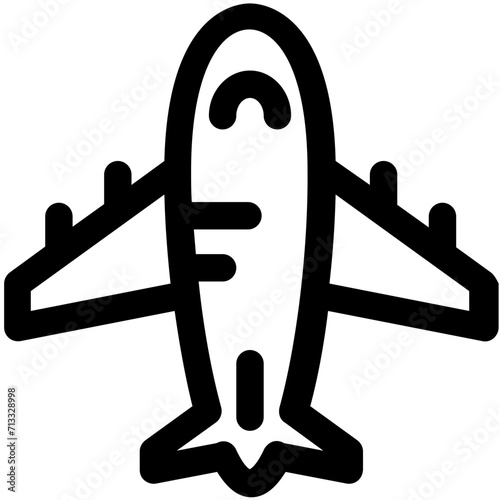 Airplane Vector Icon