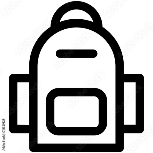 Backpack Vector Icon