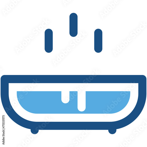 Immersion Bath Vector Icon