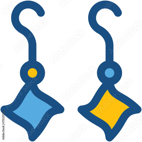 Earring Vector Icon